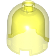 Brick Round 2 x 2 x 1 2/3 Dome Top, Blocked Open Stud (30151a)
