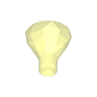 Rock 1 x 1 Jewel / Gem 24 Facet (30153)