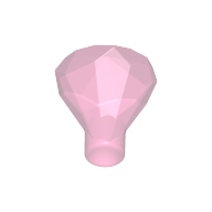 Rock 1 x 1 Jewel / Gem 24 Facet (30153)