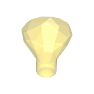 Rock 1 x 1 Jewel / Gem 24 Facet (30153)