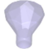Rock 1 x 1 Jewel / Gem 24 Facet (30153)
