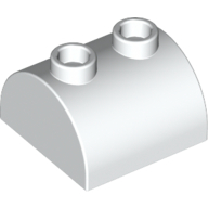 Brick Curved 2 x 2, Two Top Studs (30165)
