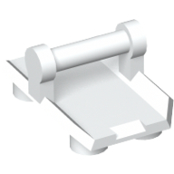 Plate Special / Shield Rectangular with 4 Studs, Handle (30166)