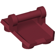 Plate Special / Shield Rectangular with 4 Studs, Handle (30166)