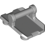 Plate Special / Shield Rectangular with 4 Studs, Handle (30166)