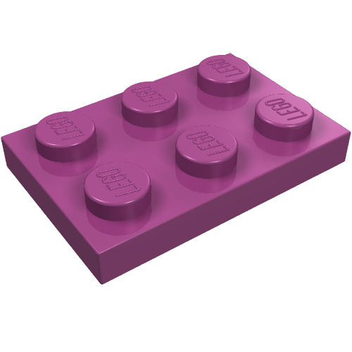Plate 2 x 3 (3021)