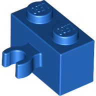 Brick Special 1 x 2 with Vertical Clip [Open O Clip] (30237b)