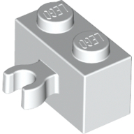 Brick Special 1 x 2 with Vertical Clip [Open O Clip] (30237b)