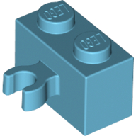 Brick Special 1 x 2 with Vertical Clip [Open O Clip] (30237b)