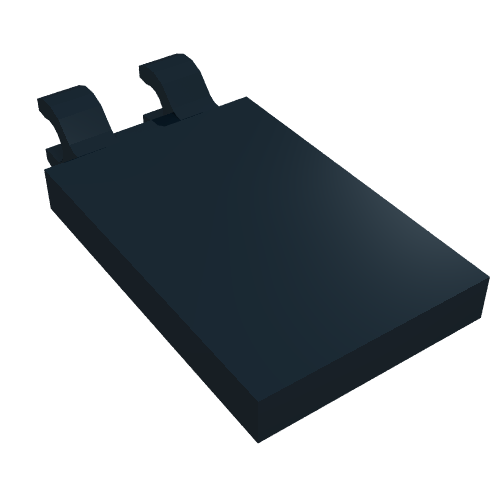 Tile Special 2 x 3 with 2 Clips [Thick Open O Clips] (30350b)