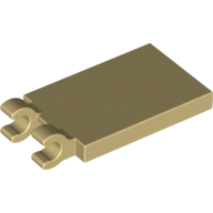 Tile Special 2 x 3 with 2 Clips [Thick Open O Clips] (30350b)