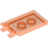 Tile Special 2 x 3 with 2 Clips [Thick Open O Clips] (30350b)