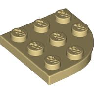 Plate Round Corner 3 x 3 (30357)