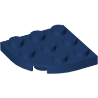 Plate Round Corner 3 x 3 (30357)