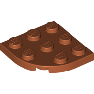 Plate Round Corner 3 x 3 (30357)