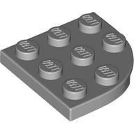 Plate Round Corner 3 x 3 (30357)