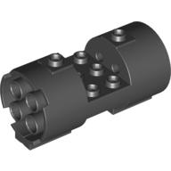 Cylinder 3 x 6 x 2 2/3 Horizontal Hollow Studs (30360)