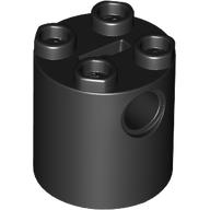 Brick Round 2 x 2 x 2 Robot Body, Axle Holder '+' Orientation (30361c)