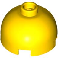 Brick Round 2 x 2 Dome Top, Blocked Open Stud, Bottom Axle Holder (30367b)