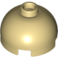 Brick Round 2 x 2 Dome Top, Hollow Stud (30367c)