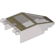 Windscreen 7 x 4 x 1 2/3 with Hinges with Tan Sandspeeder Frame Print (30372pr0004)