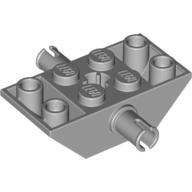 Slope Inverted 45° 4 x 2 Double with Pins and Axle Hole Type 2 [X Opening] (30390b)