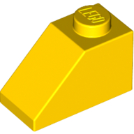 Slope 45° 2 x 1 with Bottom Pin (3040b)