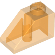 Slope 45° 2 x 1 with Bottom Pin (3040b)