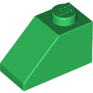 Slope 45° 2 x 1 with Bottom Pin (3040b)