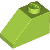 Slope 45° 2 x 1 with Bottom Pin (3040b)