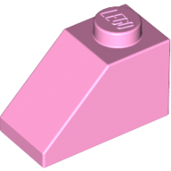 Slope 45° 2 x 1 with Bottom Pin (3040b)
