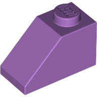 Slope 45° 2 x 1 with Bottom Pin (3040b)