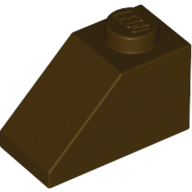 Slope 45° 2 x 1 with Bottom Pin (3040b)