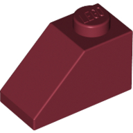 Slope 45° 2 x 1 with Bottom Pin (3040b)