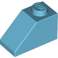 Slope 45° 2 x 1 with Bottom Pin (3040b)