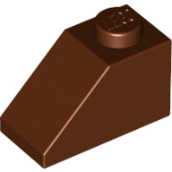 Slope 45° 2 x 1 with Bottom Pin (3040b)