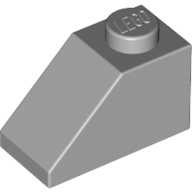 Slope 45° 2 x 1 with Bottom Pin (3040b)