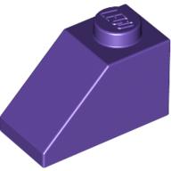 Slope 45° 2 x 1 with Bottom Pin (3040b)