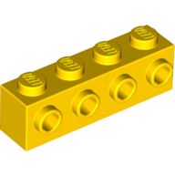 Brick Special 1 x 4 with 4 Studs on One Side (30414)