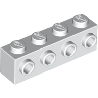 Brick Special 1 x 4 with 4 Studs on One Side (30414)