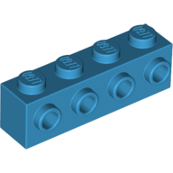 Brick Special 1 x 4 with 4 Studs on One Side (30414)