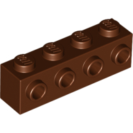 Brick Special 1 x 4 with 4 Studs on One Side (30414)