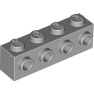 Brick Special 1 x 4 with 4 Studs on One Side (30414)