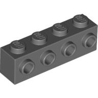 Brick Special 1 x 4 with 4 Studs on One Side (30414)