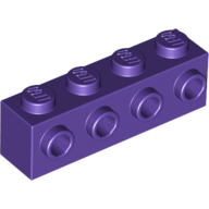 Brick Special 1 x 4 with 4 Studs on One Side (30414)