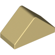Slope 45° 2 x 1 Double with Inside Stud Holder (3044c)
