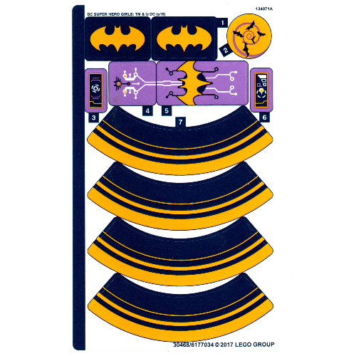 Sticker Sheet for Set 41230-1 (30468)