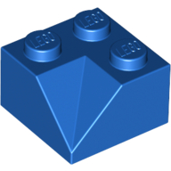 Slope 45° 2 x 2 Double Concave (3046a)
