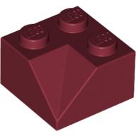 Slope 45° 2 x 2 Double Concave (3046a)