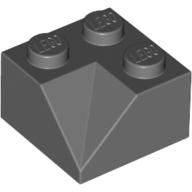 Slope 45° 2 x 2 Double Concave (3046a)